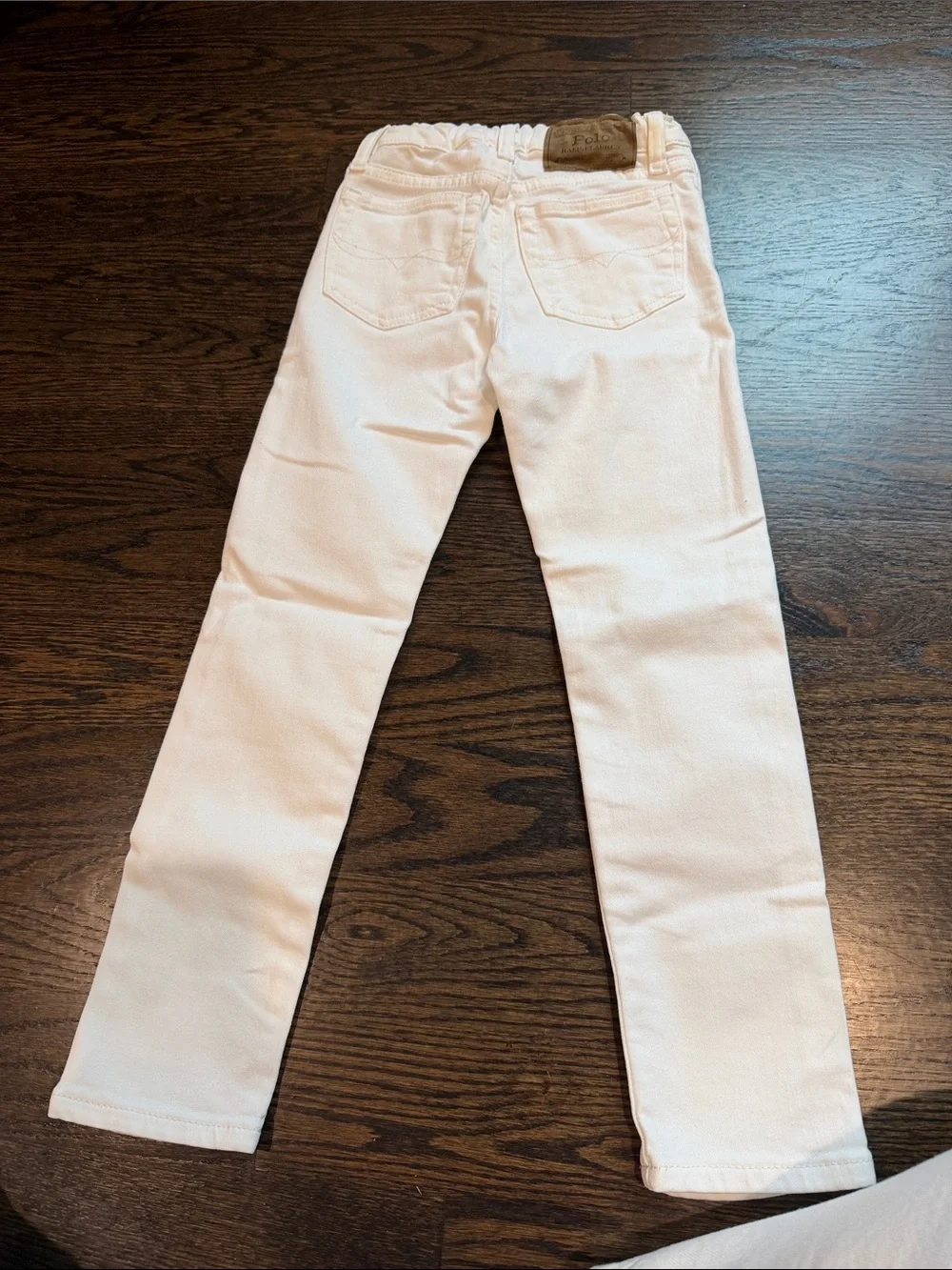 Ralph Lauren White Denim Jeans kids 6